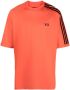 Y-3 T-shirt met 3 strepen Oranje - Thumbnail 1