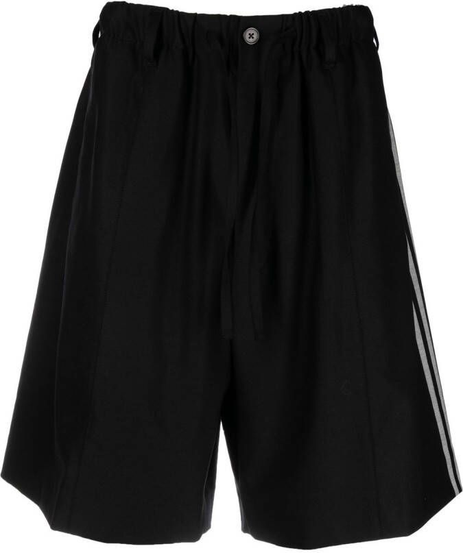 Y-3 Bermuda shorts Zwart