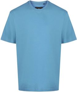 Y-3 T-shirt met logoprint Blauw