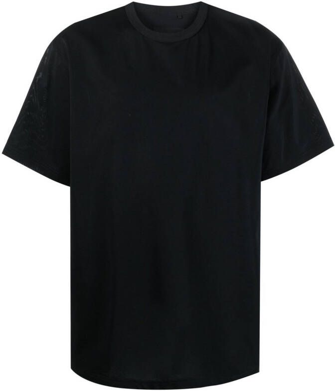 Y-3 T-shirt met ronde hals Zwart