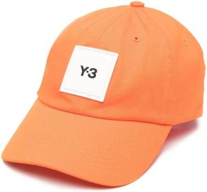 Y-3 Honkbalpet met logopatch Oranje