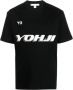 Y-3 T-shirt met logoprint Zwart - Thumbnail 1