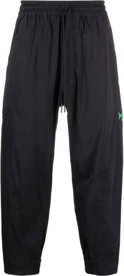 Y-3 Trainingsbroek met toelopende pijpen Zwart