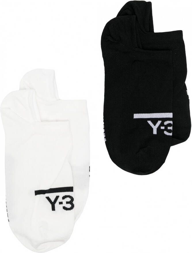 Y-3 Tweedelige sokkenset Zwart