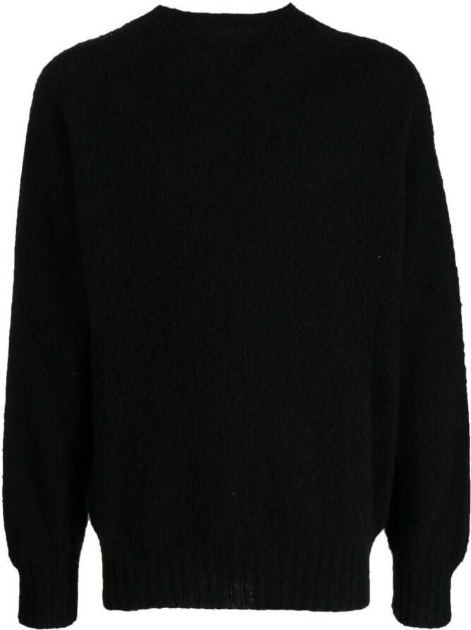 YMC Wollen trui Zwart