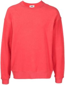 YMC Katoenen sweater Roze