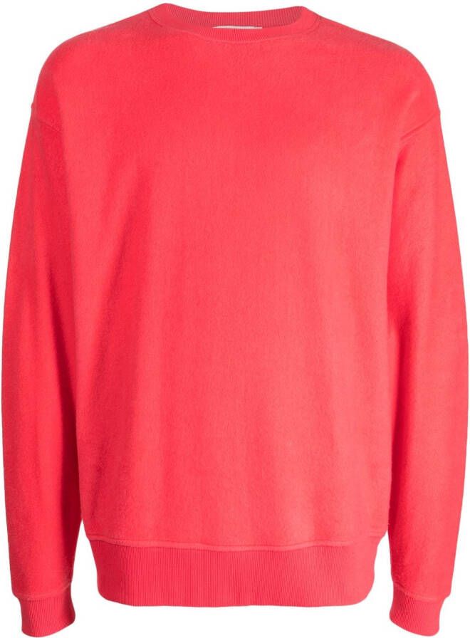 YMC Sweater van biologisch katoen Roze