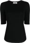 YMC T-shirt met ronde hals Zwart - Thumbnail 1