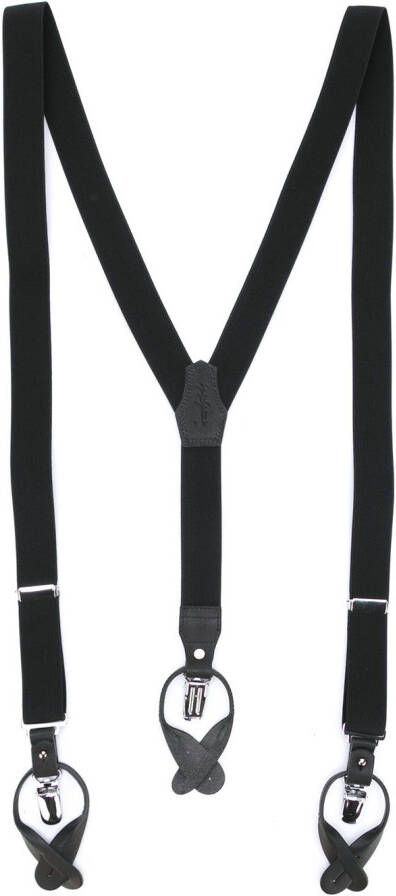 Yohji Yamamoto adjustable braces Zwart