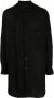 Yohji Yamamoto Asymmetrische blouse Zwart - Thumbnail 1