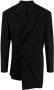Yohji Yamamoto Blazer met dubbele rij knopen Zwart - Thumbnail 1