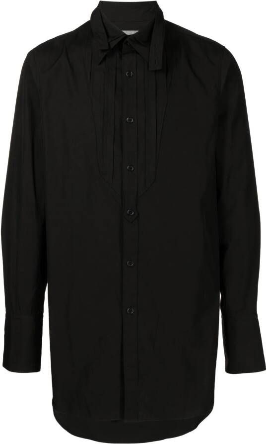 Yohji Yamamoto Oversized overhemd Zwart