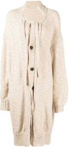 Yohji Yamamoto Vest met knopen Wit