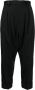 Yohji Yamamoto Cropped broek Zwart - Thumbnail 1