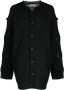 Yohji Yamamoto Wollen vest Zwart - Thumbnail 1