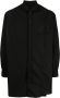 Yohji Yamamoto Effen overhemd Zwart - Thumbnail 1