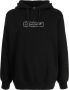 Yohji Yamamoto Hoodie met logoprint Zwart - Thumbnail 1