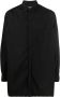 Yohji Yamamoto Lang overhemd Zwart - Thumbnail 1