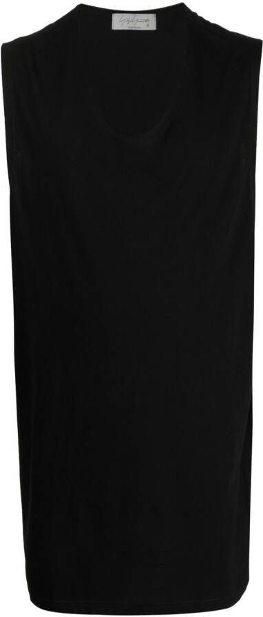 Yohji Yamamoto Oversized hemd Zwart
