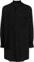 Yohji Yamamoto Oversized overhemd Zwart - Thumbnail 1