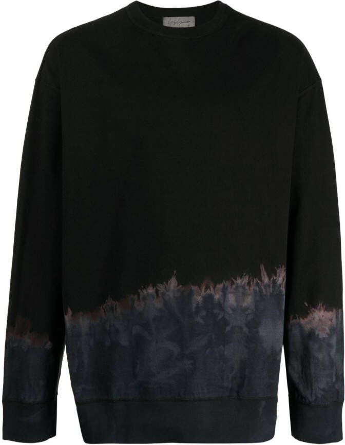 Yohji Yamamoto Sweater met ronde hals Zwart