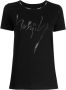 Yohji Yamamoto T-shirt met geborduurd logo Zwart - Thumbnail 1