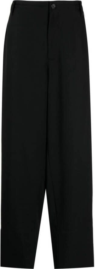 Yohji Yamamoto Ruimvallende broek Zwart