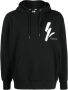 Yohji Yamamoto x New Era hoodie met logoprint Zwart - Thumbnail 1