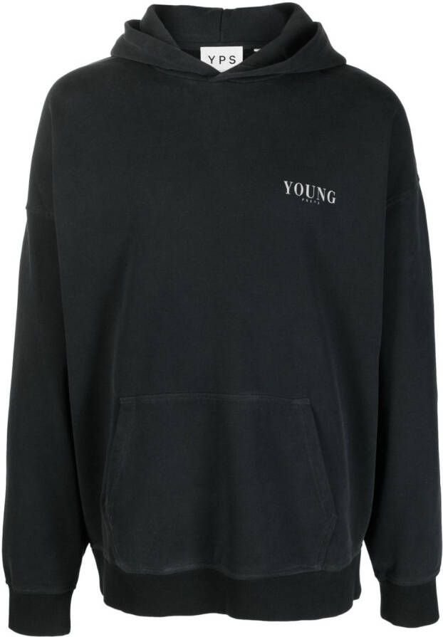 YOUNG POETS Hoodie met hangende schouders Grijs