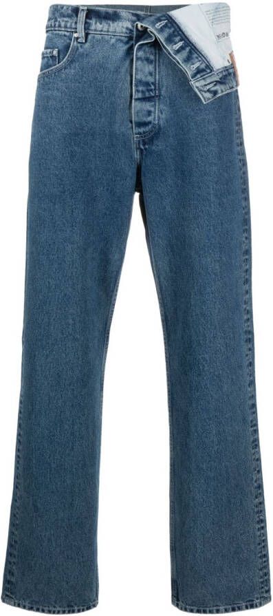 Y Project Asymmetrische jeans Blauw