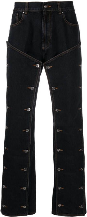Y Project Bootcut jeans Zwart