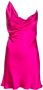 Y Project Zijden mini-jurk Roze - Thumbnail 1