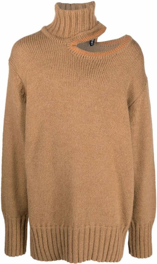 Y Project Coltrui met uitgesneden details Beige