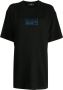 Y's T-shirt met geometrische print Zwart - Thumbnail 1