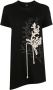Y's T-shirt verfraaid met touw Zwart - Thumbnail 1