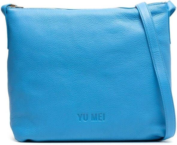 Yu Mei Shopper van nappa leer Blauw