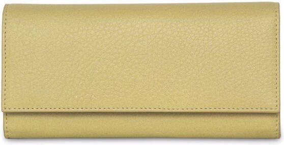 Yu Mei Leren portemonnee Beige