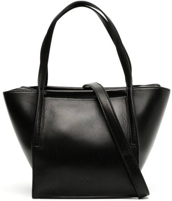 Yu Mei Shopper van nappa leer Zwart