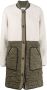 Yves Salomon Wollen jas Beige - Thumbnail 1