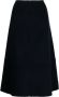 Yves Salomon High waist midi-rok Blauw - Thumbnail 1