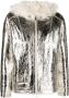 Yves Salomon Jack met metallic-effect Zilver - Thumbnail 1