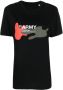 Yves Salomon T-shirt met print Zwart - Thumbnail 1