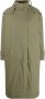 Yves Salomon Trenchcoat met capuchon Groen - Thumbnail 1