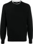 Zegna Wollen trui met ronde hals Zwart - Thumbnail 1