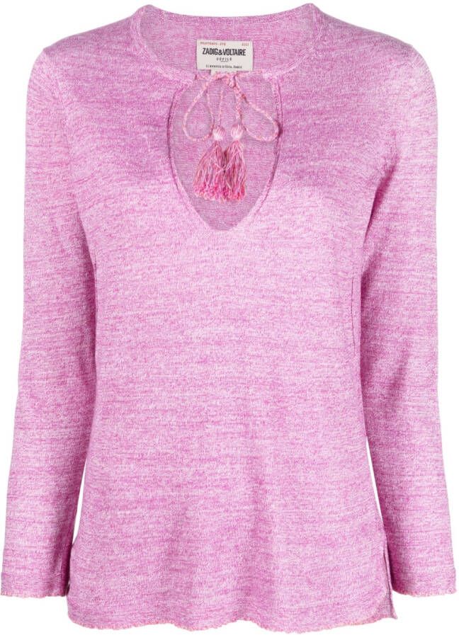 Zadig&Voltaire Gebreide top Roze