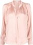 Zadig&Voltaire Blouse met gesmockt detail Roze - Thumbnail 1