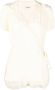 Zadig&Voltaire Blouse met wikkel-effect Beige - Thumbnail 1