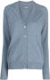 Zadig&Voltaire button-up cashmere cardigan Blauw - Thumbnail 1