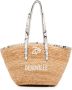 Zadig&Voltaire Deauville geweven strandtas Beige - Thumbnail 1