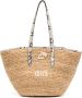 Zadig&Voltaire Ibiza strandtas met logo Beige - Thumbnail 1